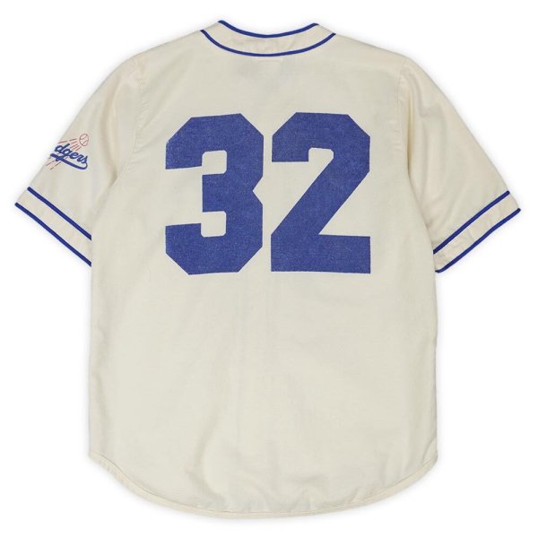 画像2: 80's LOS ANGELES DODGERS コットンベースボールシャツ "Champion Body  / MADE IN USA" (2)