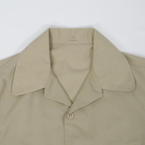 画像3: 60-70's US.AIR FORCE S/S オープンカラーシャツ (3)
