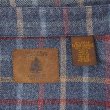 画像2: 90's ST JOHN'S BAY フランネルボタンダウンシャツ "Heather Navy Plaid" (2)