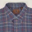 画像3: 90's ST JOHN'S BAY フランネルボタンダウンシャツ "Heather Navy Plaid" (3)