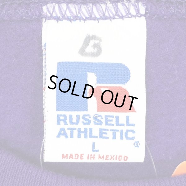 画像2: 90-00's RUSSELL カレッジプリント スウェット (2)