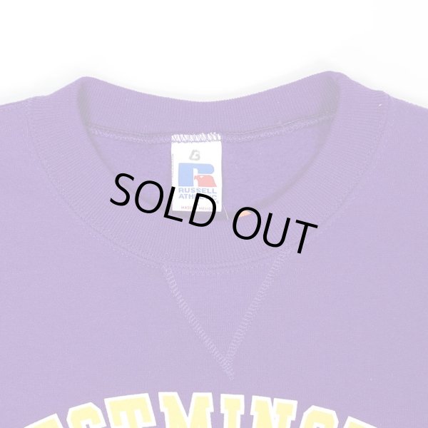 画像4: 90-00's RUSSELL カレッジプリント スウェット (4)