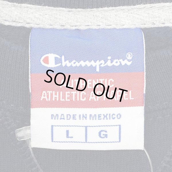 画像2: 00's Champion 企業ロゴ刺繍 スウェット (2)