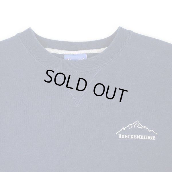 画像3: 00's Champion 企業ロゴ刺繍 スウェット (3)