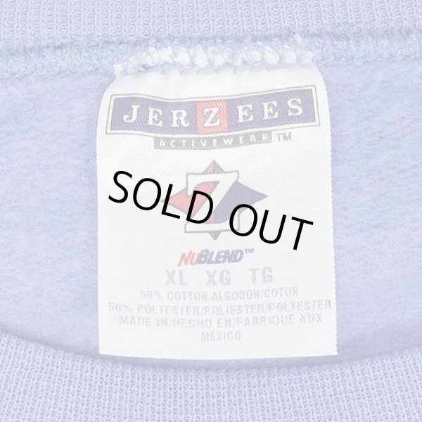画像2: Early 00's JERZEES ブランクスウェット "LIGHT PURPLE / DEADSTOCK" (2)