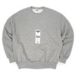 画像1: 00's JERZEES ブランクスウェット "Heather Gray / DEADSTOCK" (1)
