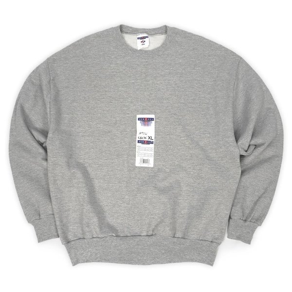 画像1: 00's JERZEES ブランクスウェット "Heather Gray / DEADSTOCK" (1)