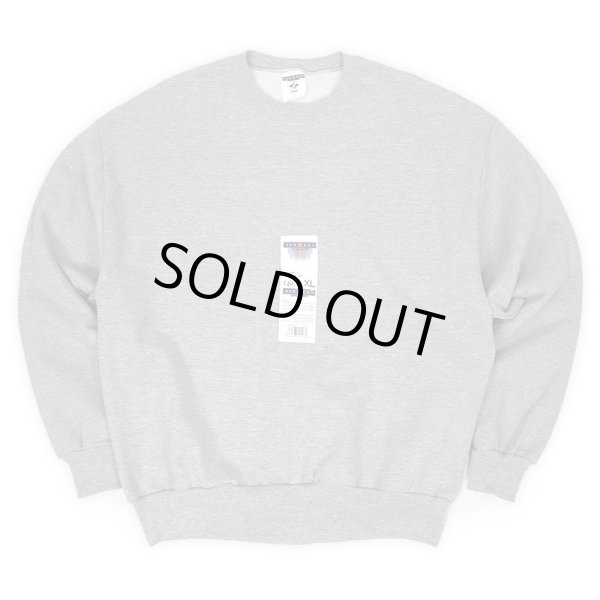 画像1: 00's JERZEES ブランクスウェット "Heather Gray / DEADSTOCK" (1)