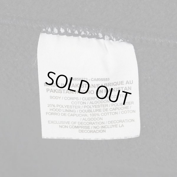 画像3: 00's NIKE スウォッシュロゴ刺繍 スウェットパーカー "BLACK" (3)