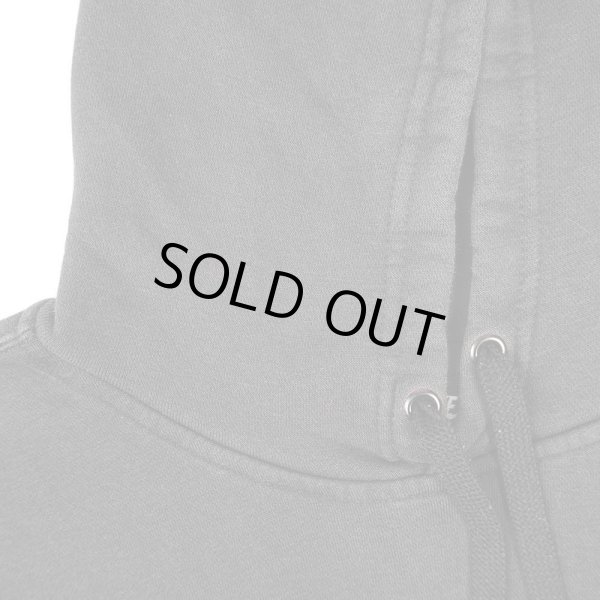 画像5: 00's NIKE スウォッシュロゴ刺繍 スウェットパーカー "BLACK" (5)