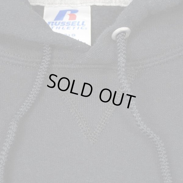 画像4: 00's RUSSELL リバースウィーブタイプ スウェットパーカー “BLACK” (4)