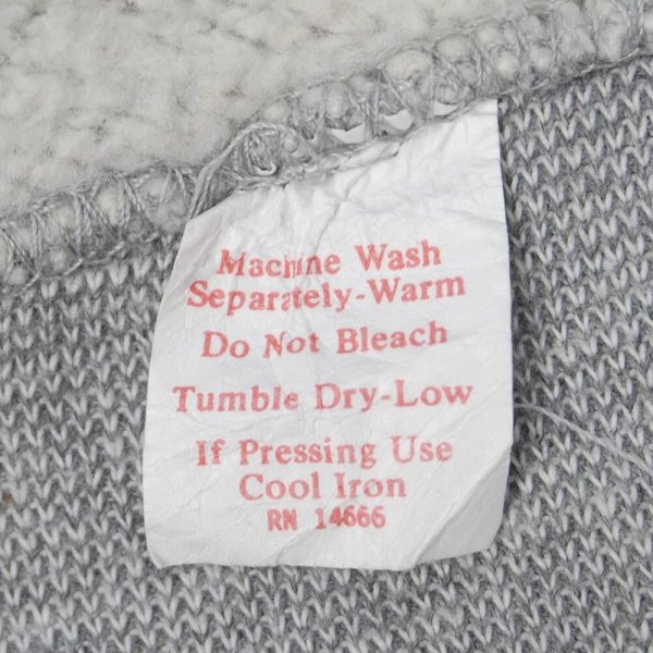 画像2: 70's VF IMAGEWEAR スウェットパーカー "MADE IN USA" (2)