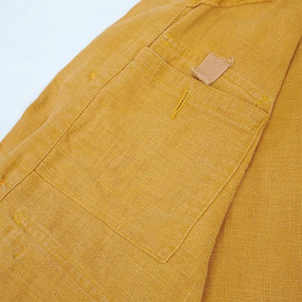 画像4: 90's NATURAL Threads リネンフィールドベスト (4)