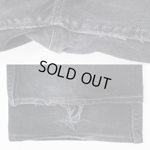 画像4: 90's Levi's 501 ブラックデニムパンツ "MADE IN USA" (4)