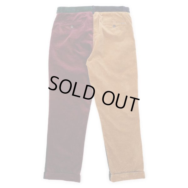 画像2: 00's Polo Ralph Lauren 太畝コーデュロイトラウザー "クレイジーパターン" (2)