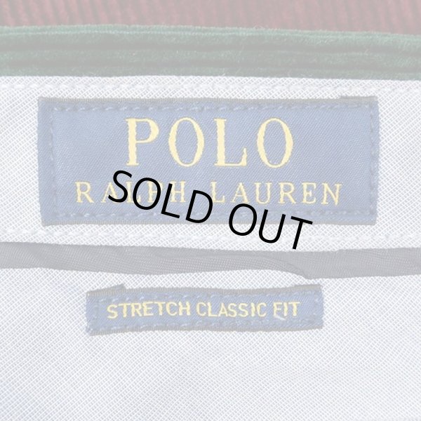 画像3: 00's Polo Ralph Lauren 太畝コーデュロイトラウザー "クレイジーパターン" (3)
