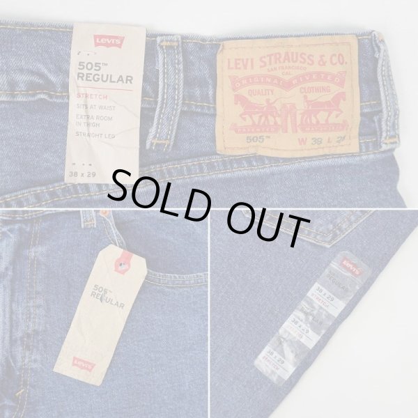 画像4: 00's Levi's 505 ストレッチ デニムパンツ "W38 L29 / DEADSTOCK" (4)