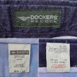 画像3: Early 00's DOCKERS 2タック デニムトラウザー "W36 L29" (3)