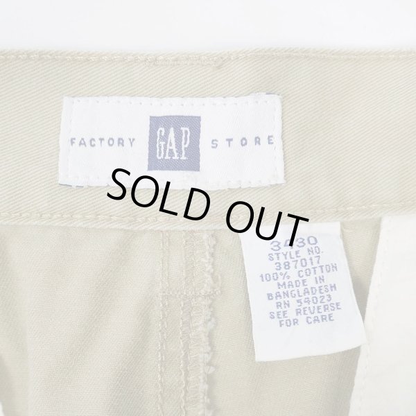 画像3: Late 90's OLD GAP チノカーゴパンツ (3)