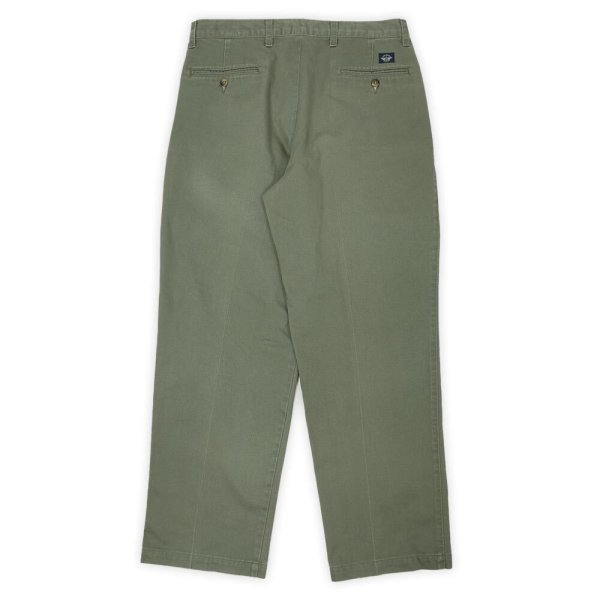 画像2: 90's DOCKERS 2タック チノトラウザー "MADE IN USA / W33 L30" (2)