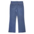 画像2: 70's Lee ブーツカット デニムパンツ "W31 L30相当" (2)