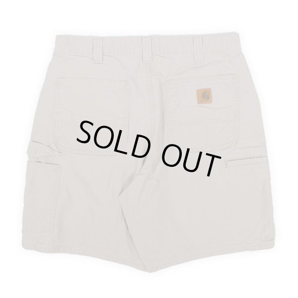 画像2: 00's Carhartt ライトダックペインターショーツ “BEIGE” (2)
