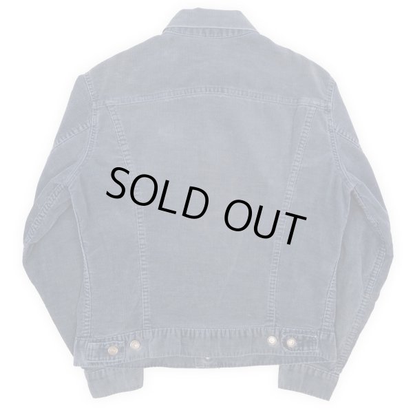 画像2: 70's Levi's 70505-1517 コーデュロイジャケット "MADE IN USA / NAVY" (2)