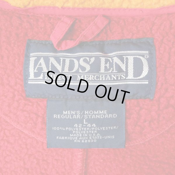 画像3: 90's LANDS' END パイルフリースジャケット “MADE IN USA” (3)
