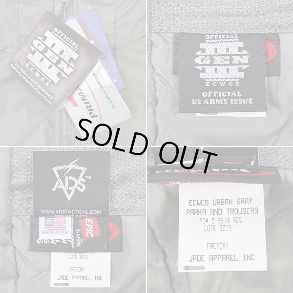 画像7: 【WILDTHINGS / DEADSTOCK / S-LONG】 US. Armed Forces ECWCS LEVEL7 プリマロフトパーカー (7)
