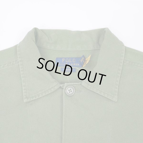 画像3: 00's Polo Ralph Lauren コットンツイル カバーオール (3)