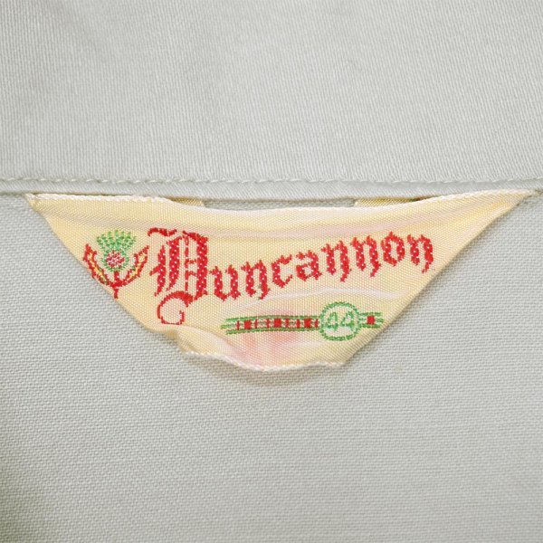 画像3: 60's Duncannon コットンサテン スウィングトップ "size44" (3)