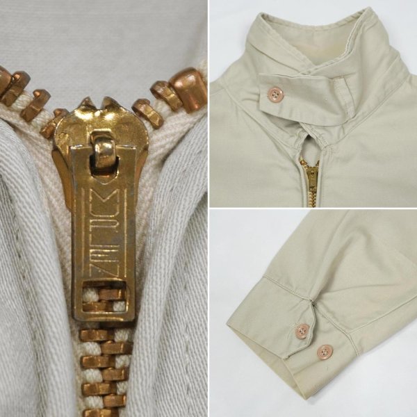 画像4: 60's Duncannon コットンサテン スウィングトップ "size44" (4)