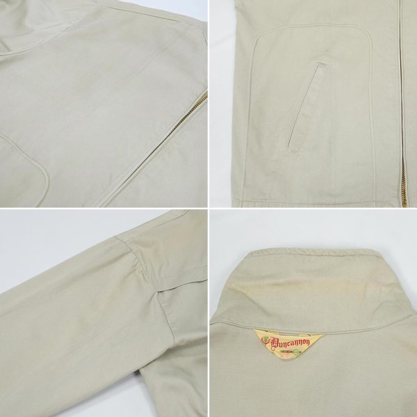 画像5: 60's Duncannon コットンサテン スウィングトップ "size44" (5)