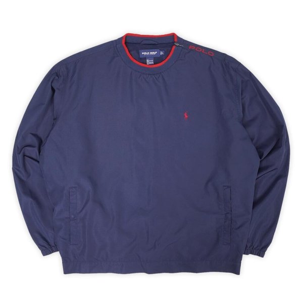 画像1: 90's POLO GOLF クルーネック プルオーバー (1)
