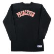 画像1: 90's RUSSELL フットボールTシャツ "PRINCETON / BLACK / MADE IN USA" (1)