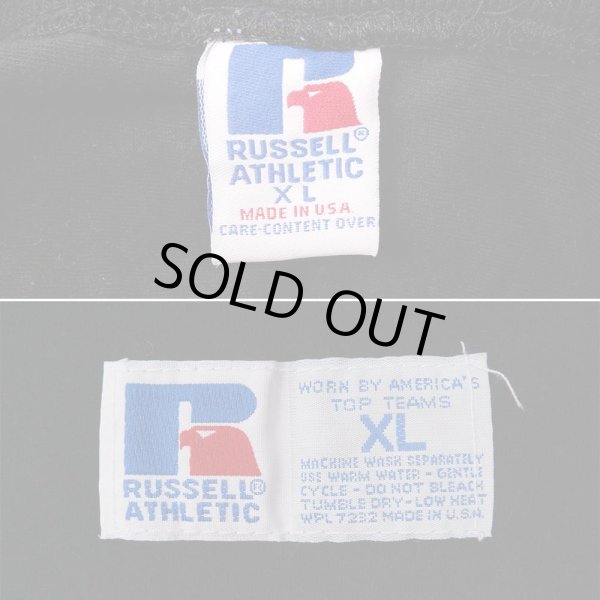 画像2: 90's RUSSELL フットボールTシャツ "PRINCETON / BLACK / MADE IN USA" (2)