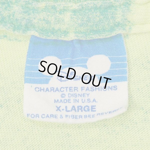 画像2: 90's Disney オールオーバープリントTシャツ "MADE IN USA" (2)