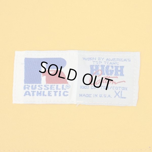 画像4: 90's RUSSELL フットボールTシャツ "MADE IN USA / HIGH COTTON" (4)