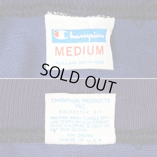 画像2: 70's Champion カレッジプリントTシャツ "MADE IN USA" (2)