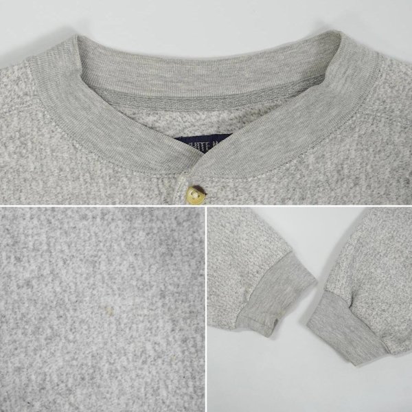 画像3: 90-00's WHITE MOUNTAIN TRADERS インサイドアウト ヘンリーネックカットソー (3)