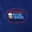 画像2: 00's MISTER BAGEL ロゴ刺繍Tシャツ (2)
