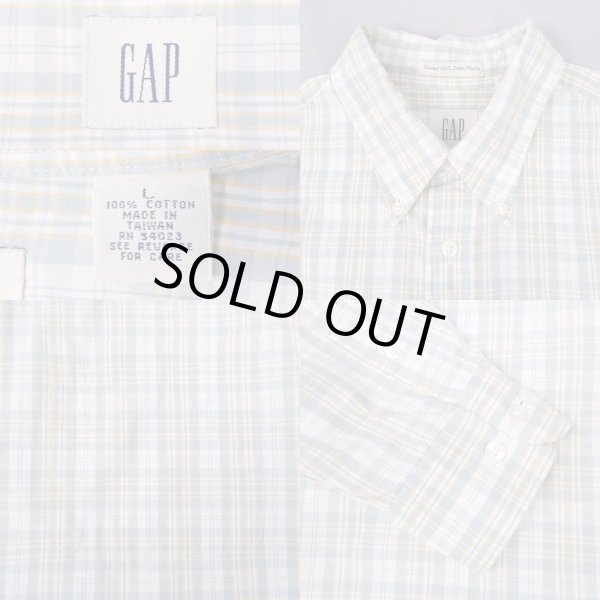 画像3: 90-00's OLD GAP ボタンダウンシャツ (3)