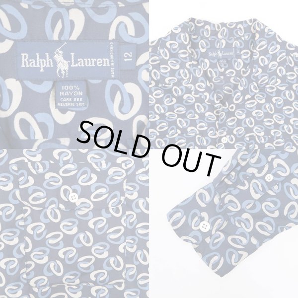 画像3: 90's Polo Ralph Lauren オープンカラー レーヨンシャツ (3)