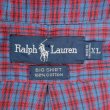 画像3: 90's Polo Ralph Lauren ボタンダウンシャツ "BIG SHIRT / BLUE BASE" (3)