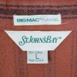 画像3: 90's ST.JOHN'S BAY マルチストライプ柄 ヘビーネルシャツ "BIG MAC FLANNEL" (3)