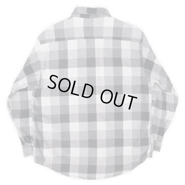 画像2: 90's ST.JOHN'S BAY ヘビーネルシャツ (2)