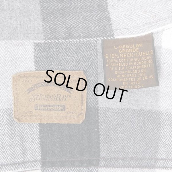 画像3: 90's ST.JOHN'S BAY ヘビーネルシャツ (3)