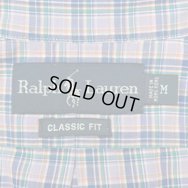 画像2: 90-00's Polo Ralph Lauren S/S ボタンダウンシャツ "CLASSIC FIT" (2)