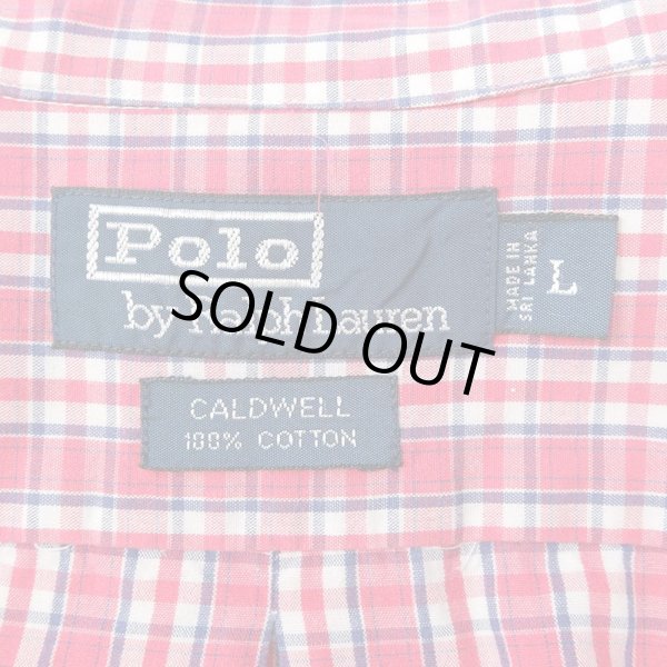 画像2: 90's Polo Ralph Lauren オープンカラーシャツ “CALDWELL” (2)