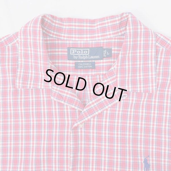画像3: 90's Polo Ralph Lauren オープンカラーシャツ “CALDWELL” (3)